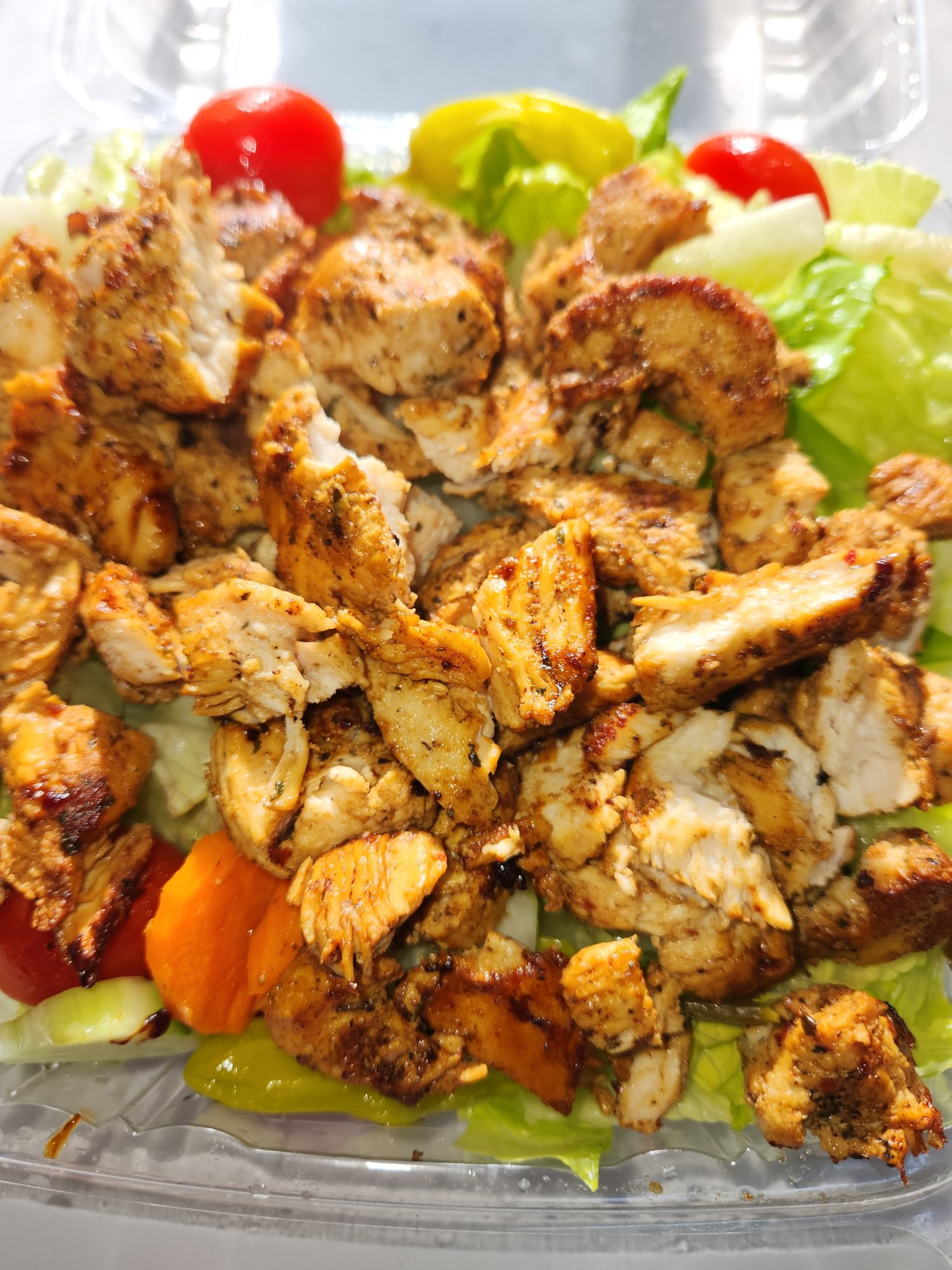 Crispy Chicken Garden Salad