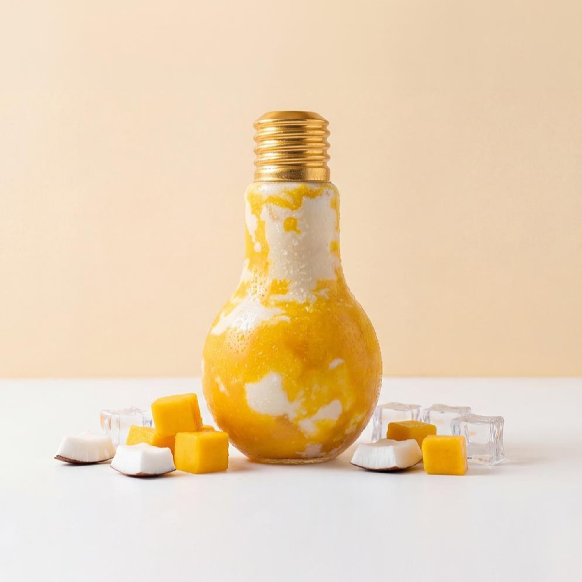 Mango Coconut Milk Tea (Light Bulb)