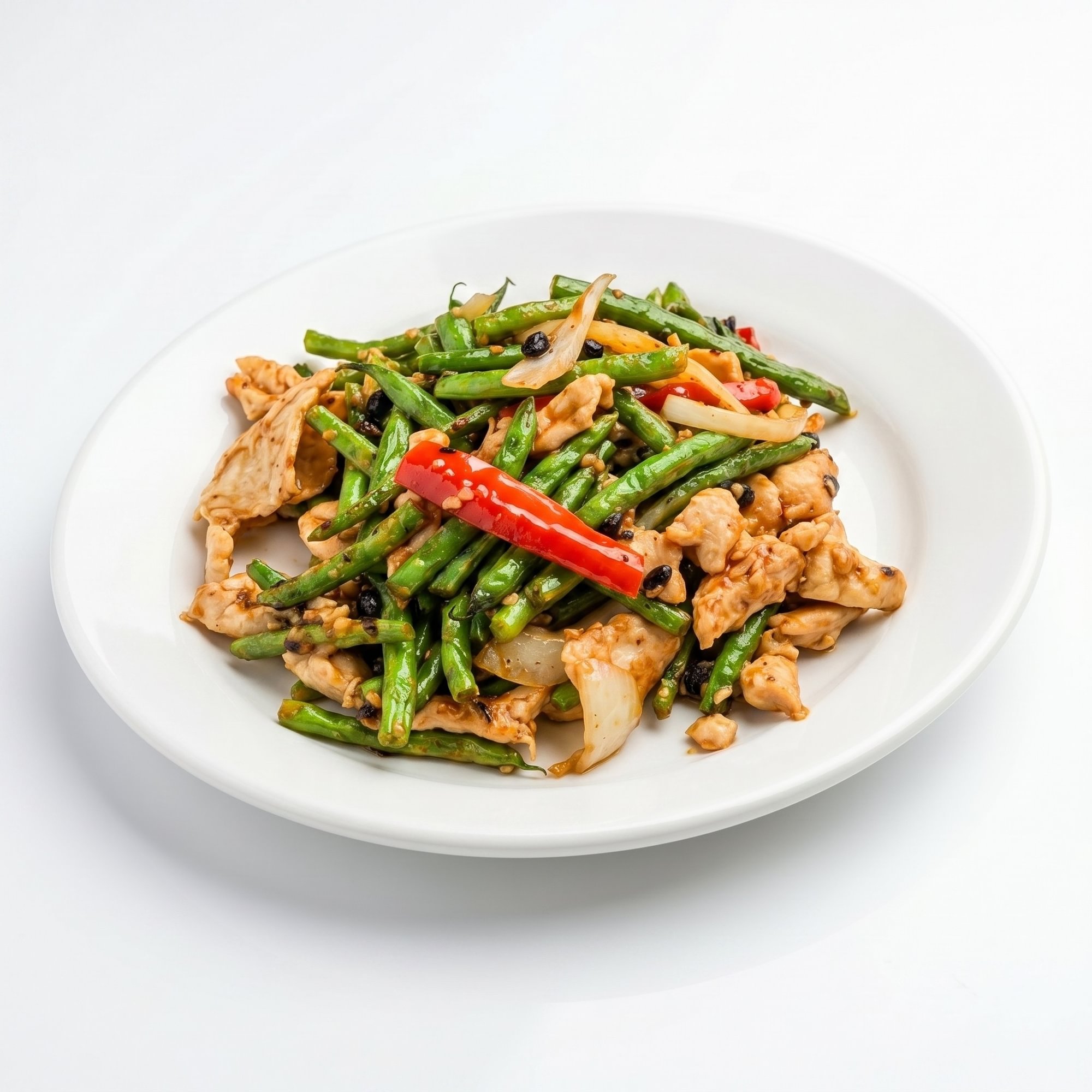 Sautéed Chicken with Black Bean Sauce