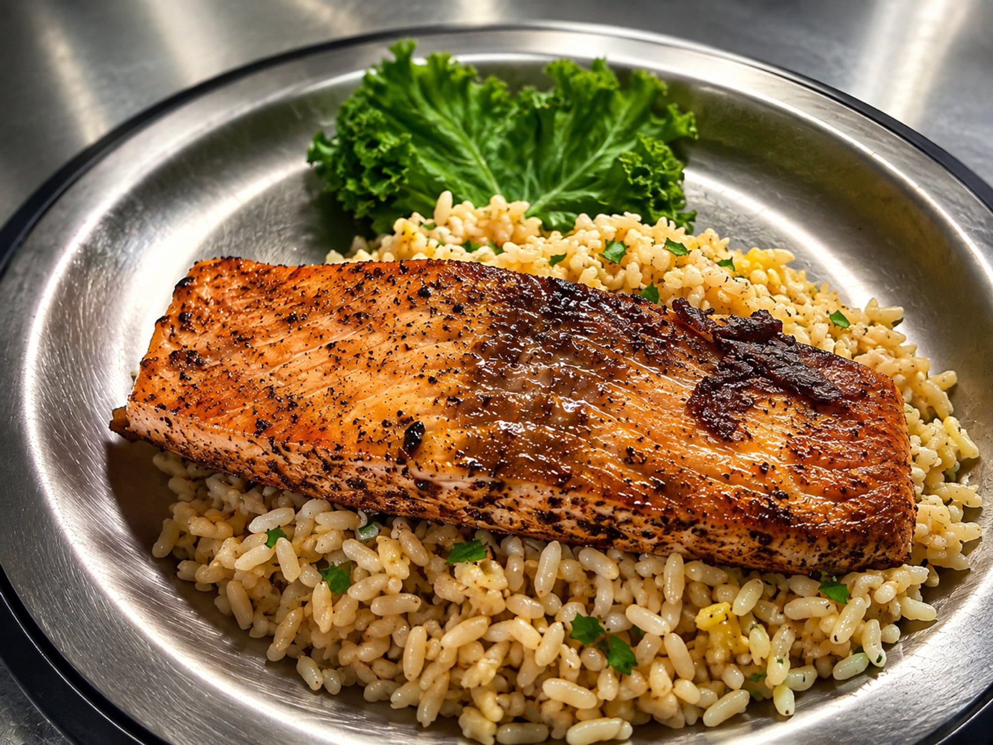 10 Min 6oz Grilled Salmon