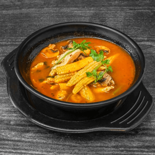 Hot & Sour (Tom Yum) Soup (Bowl)