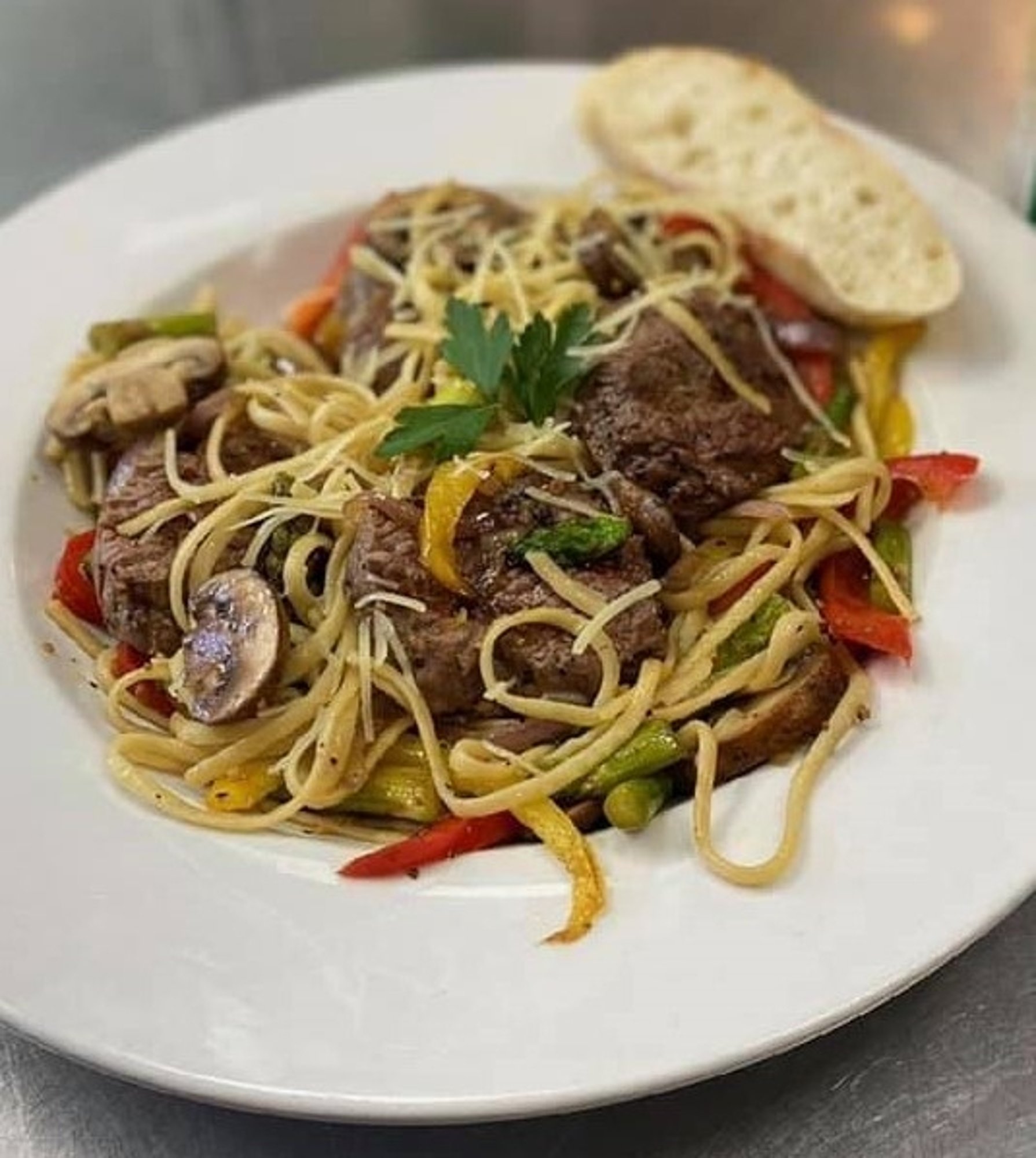 Steak and Pasta