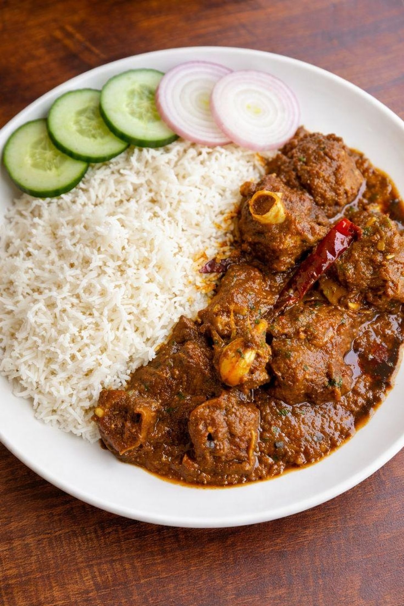 Rice - Mutton Curry