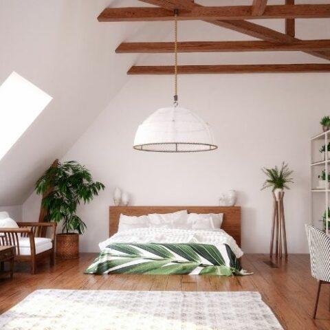 Completed bedroom remodel