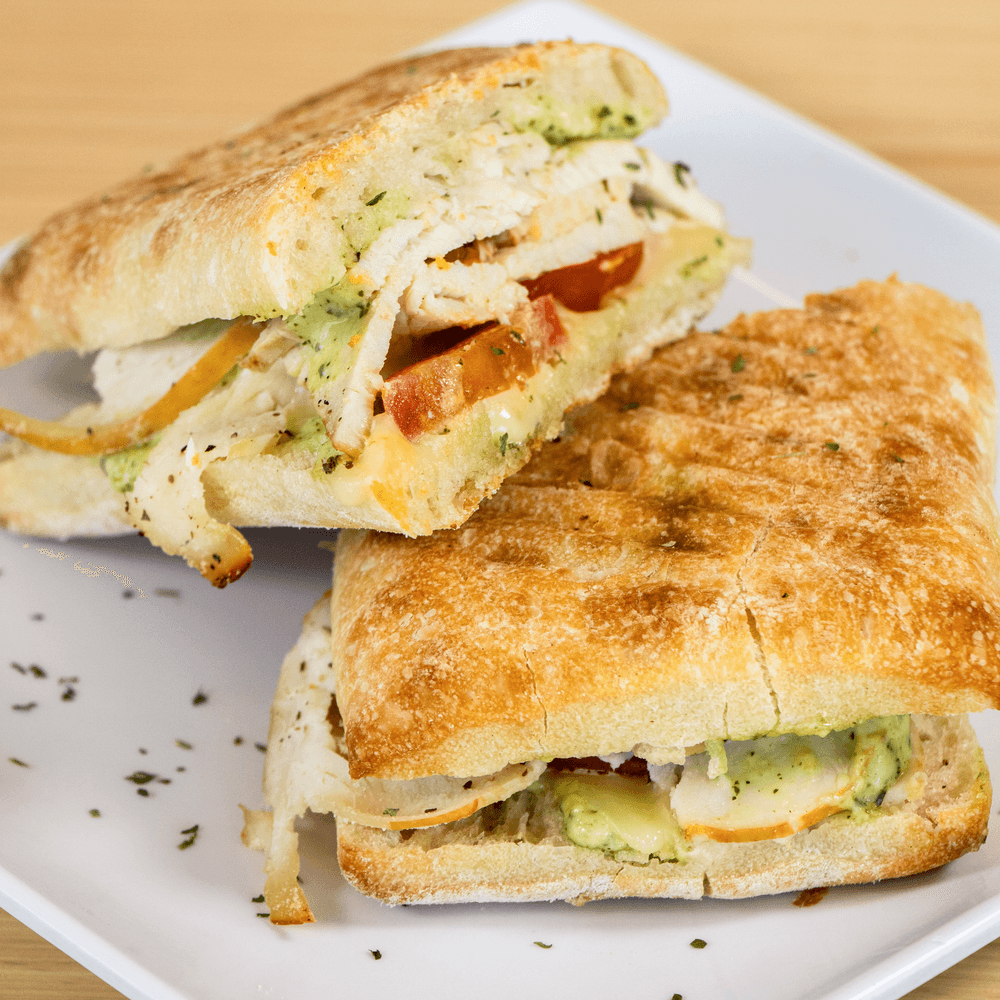Turkey, Swiss & Pesto Panini