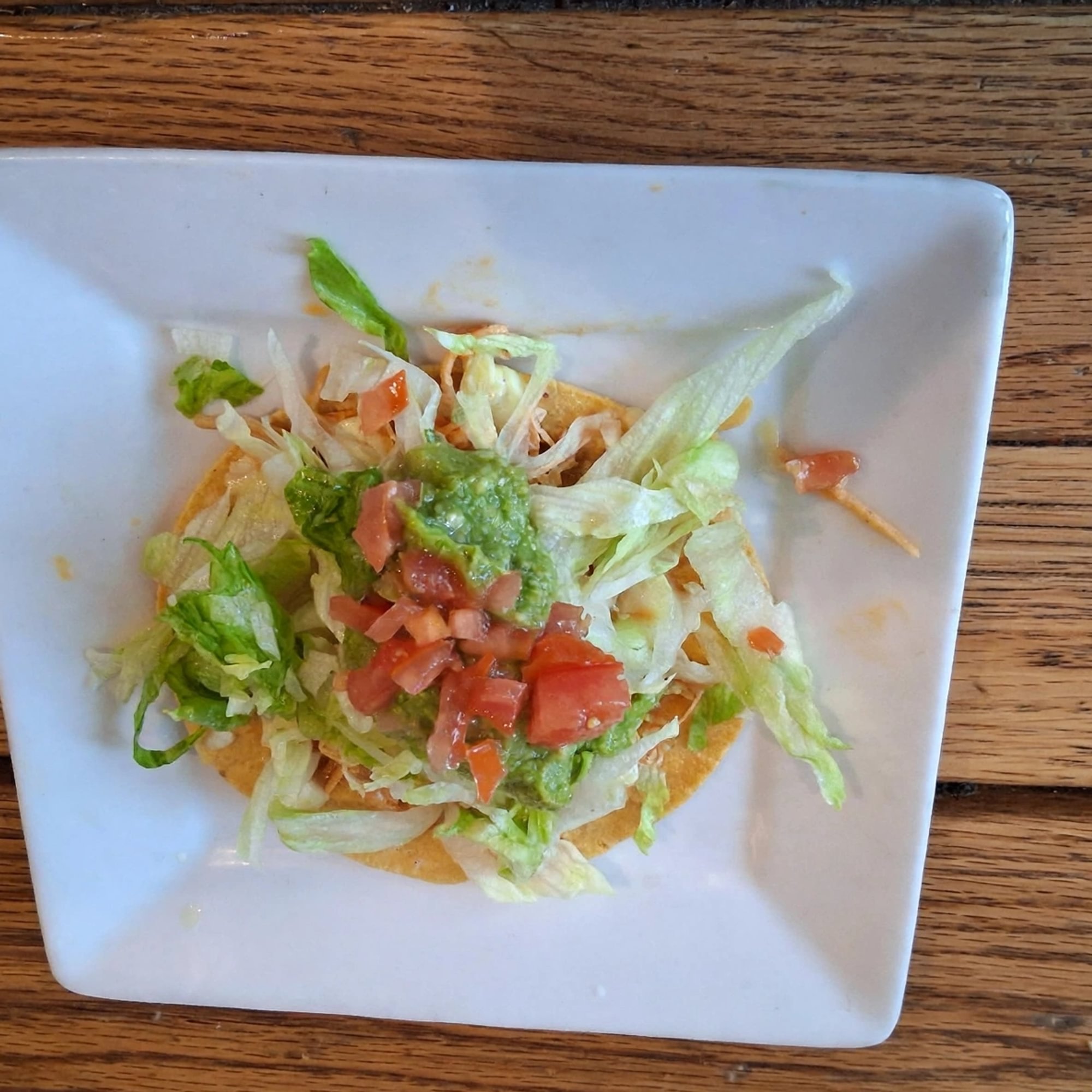 Beef Tostada