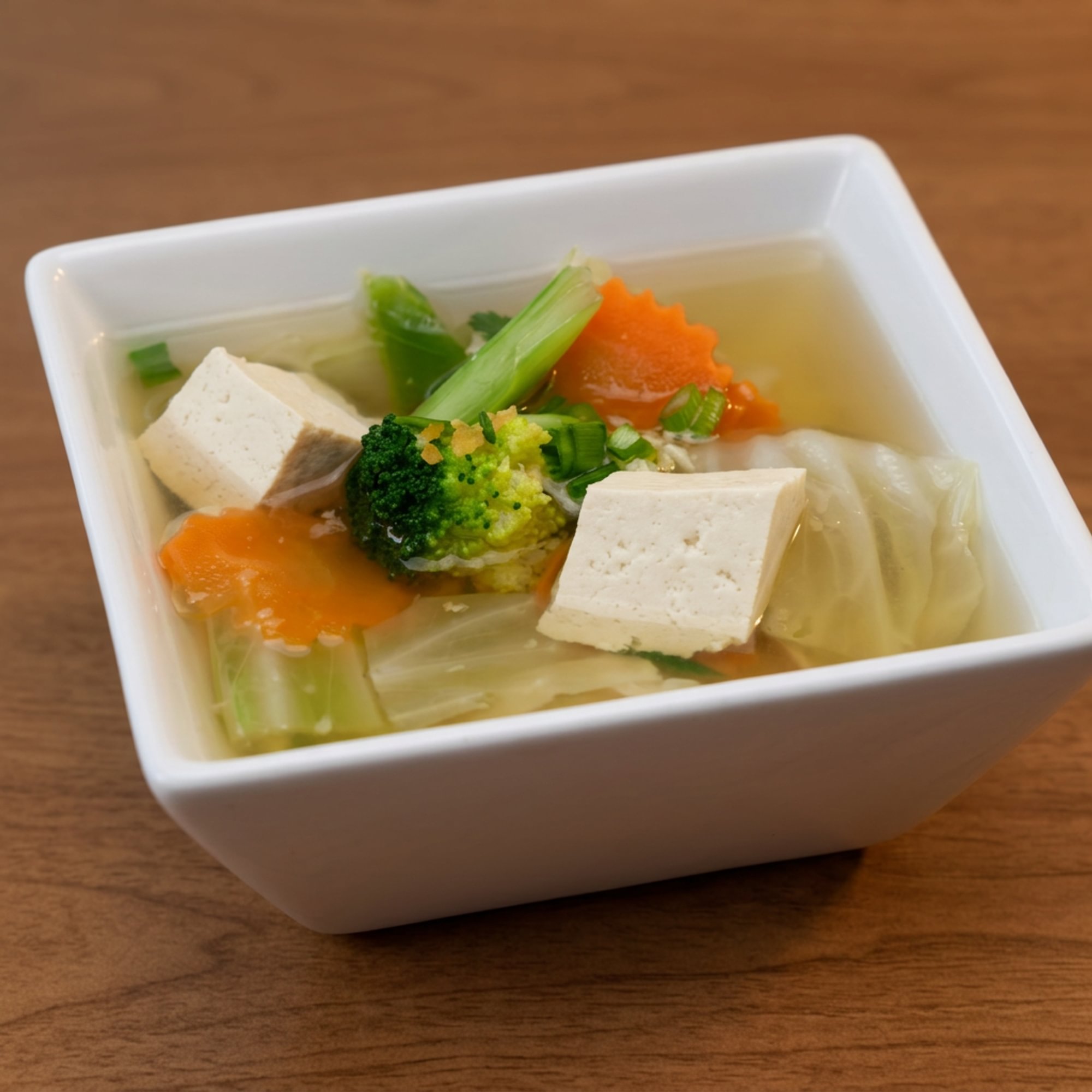 Vegetable Tofu Soup