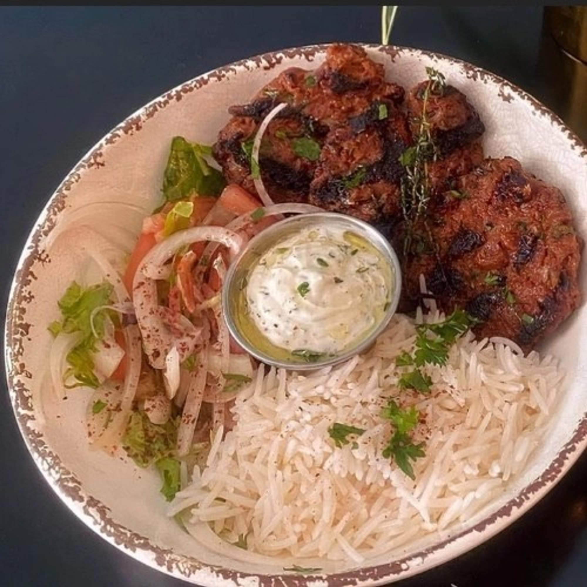 Vegan Kofte Plate