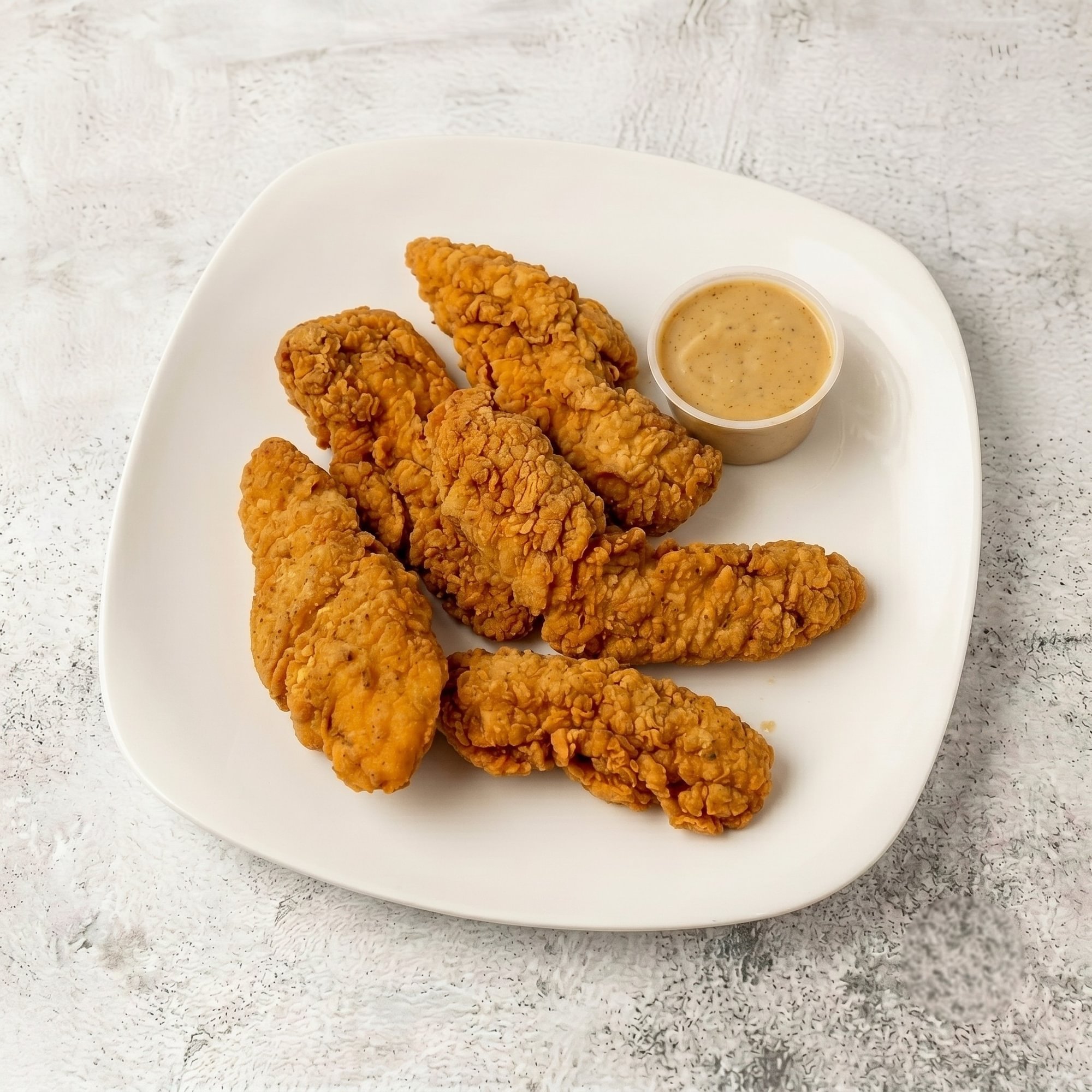 Chicken Tenders with Fries & Honey Mustard