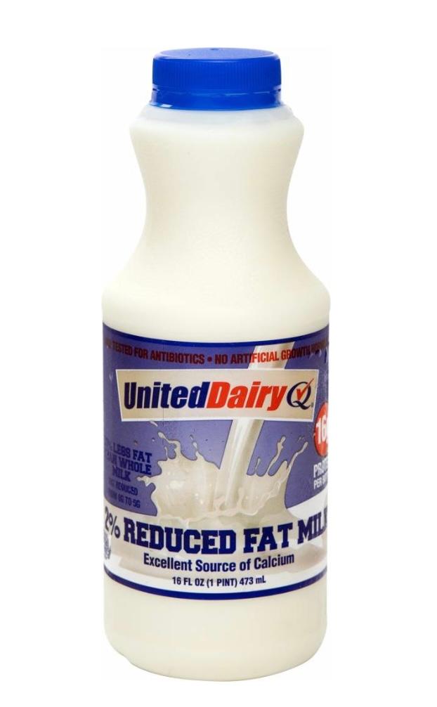 United Dairy 2% 16oz