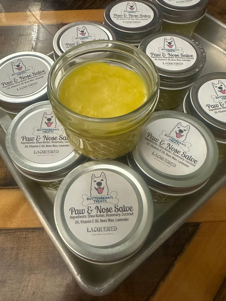 Dog Paw Protection. All Natural Salve for Paws and Noses