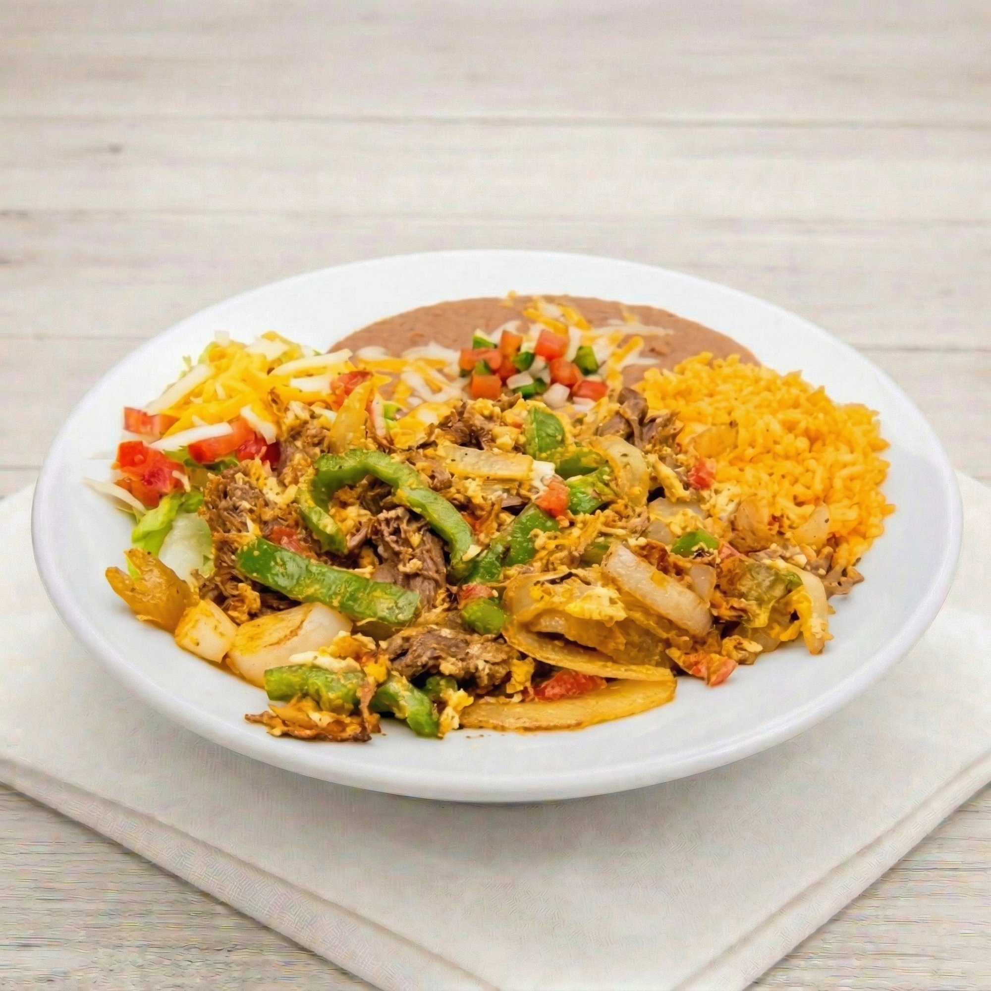 Machaca con Huevos