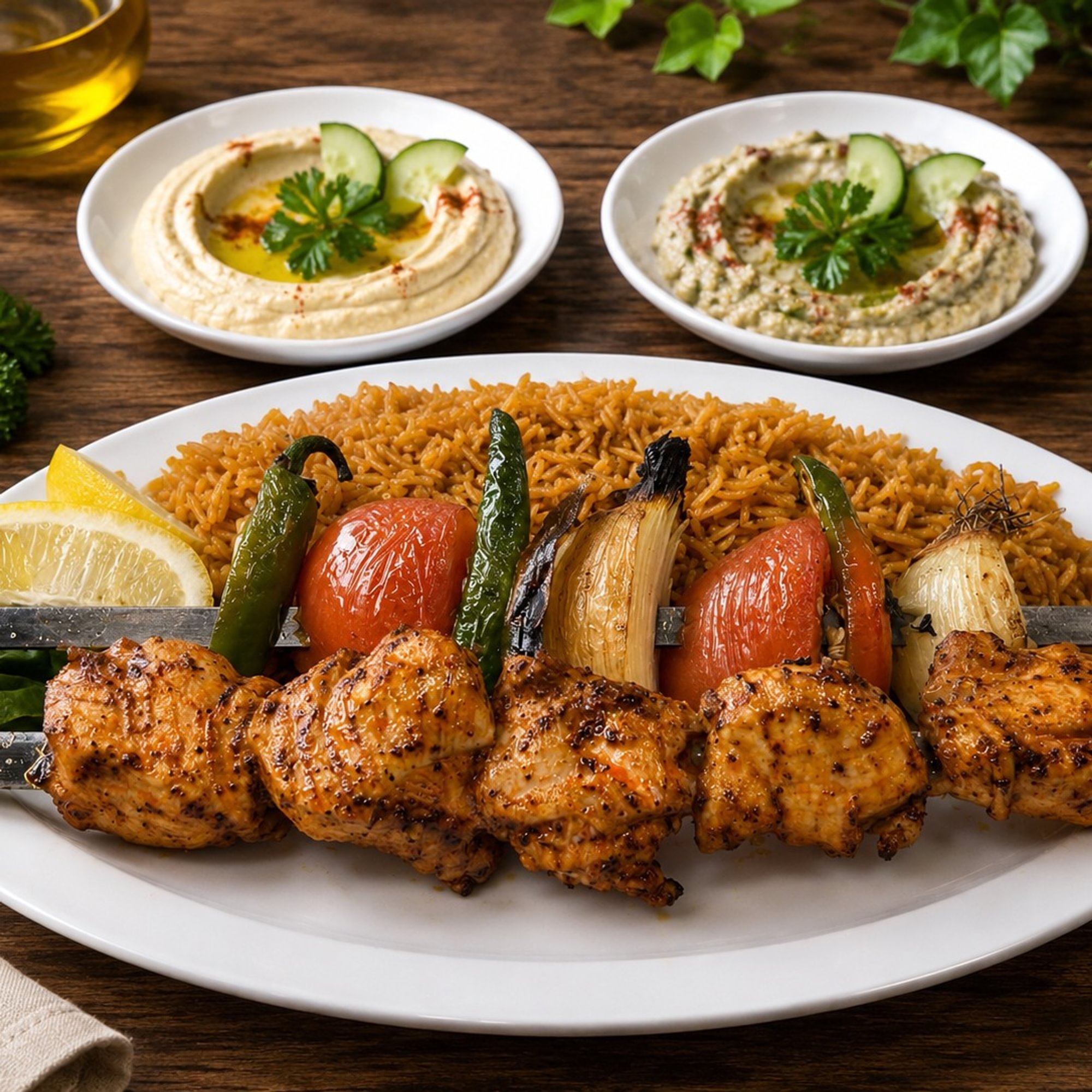 Chicken Shish Tawook Skewer