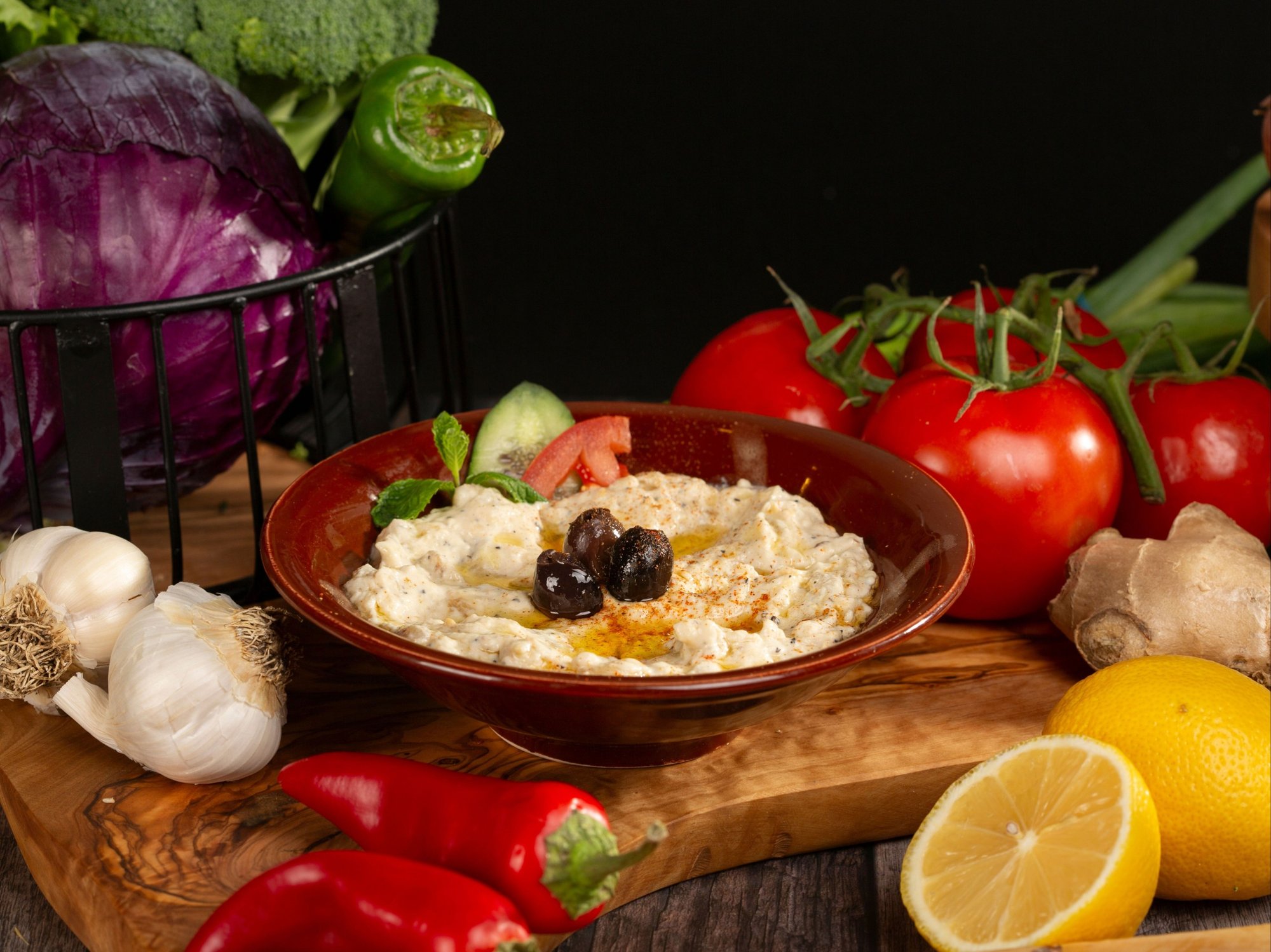 Baba Ganoush Salad / سلطة بابا غنوج
