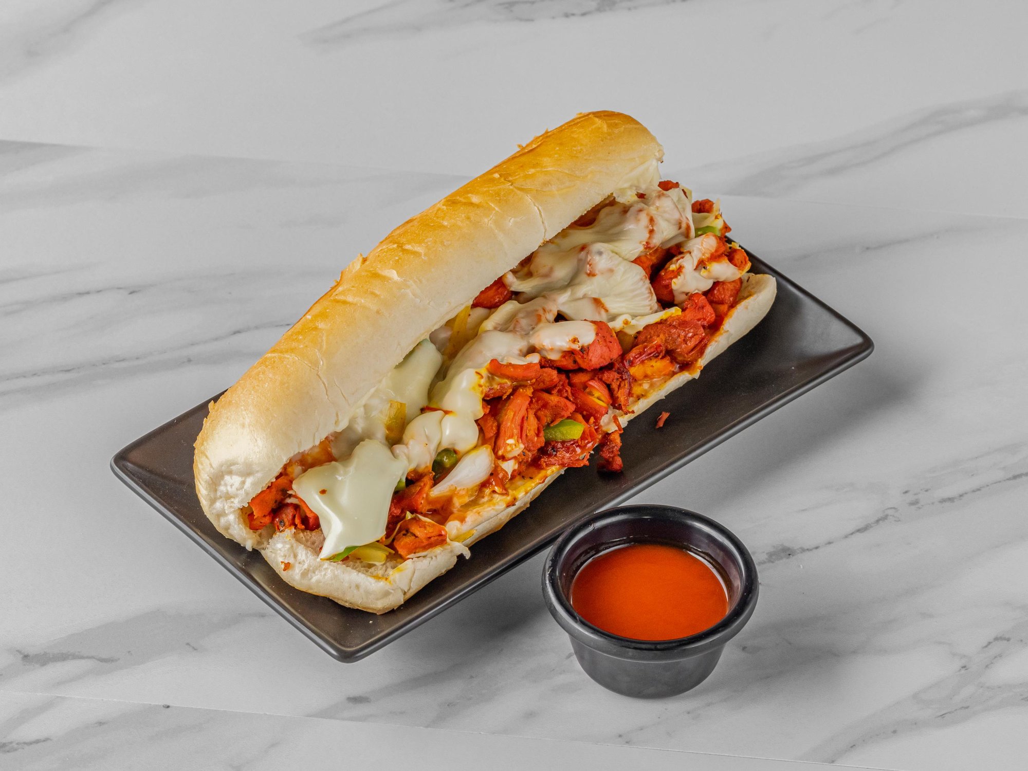 Chicken cheese steak