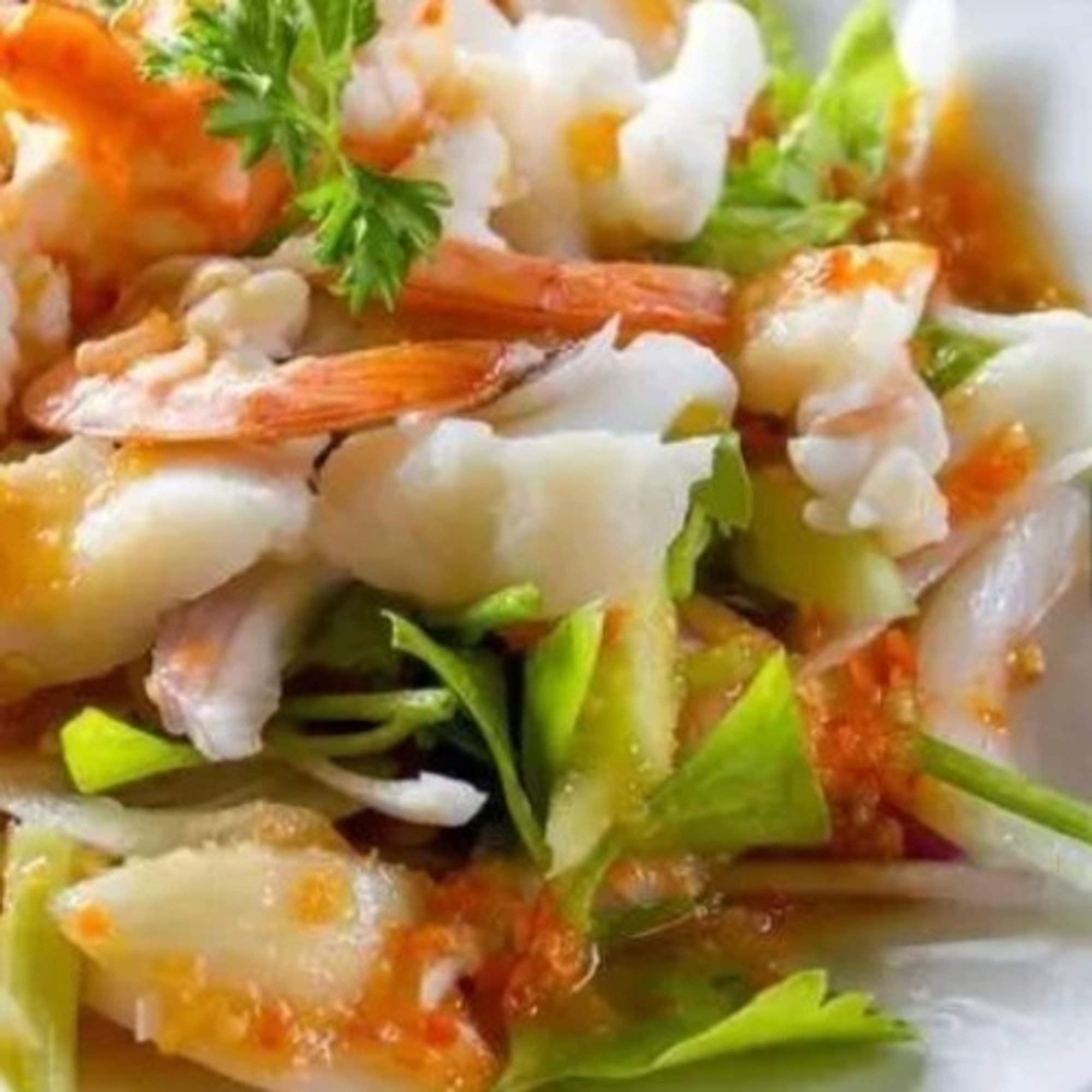 Seafood Stir Fried - Hai San Xao Thap Cam