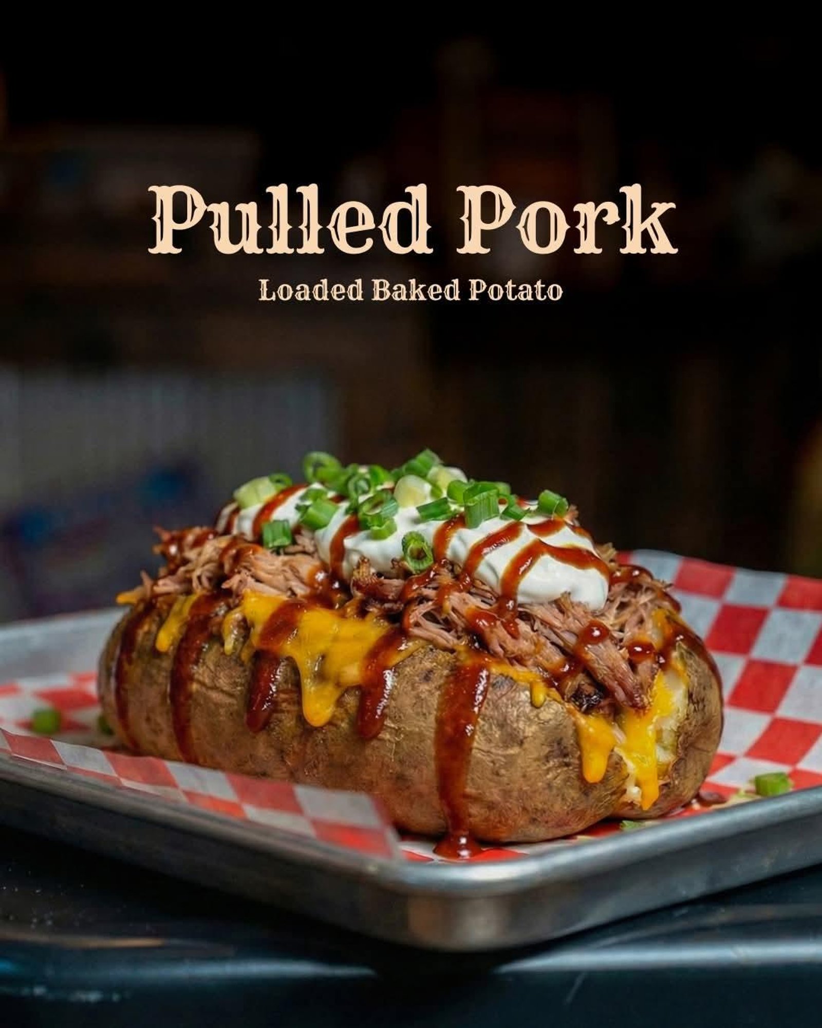 Pulled Pork Stuffed Potato