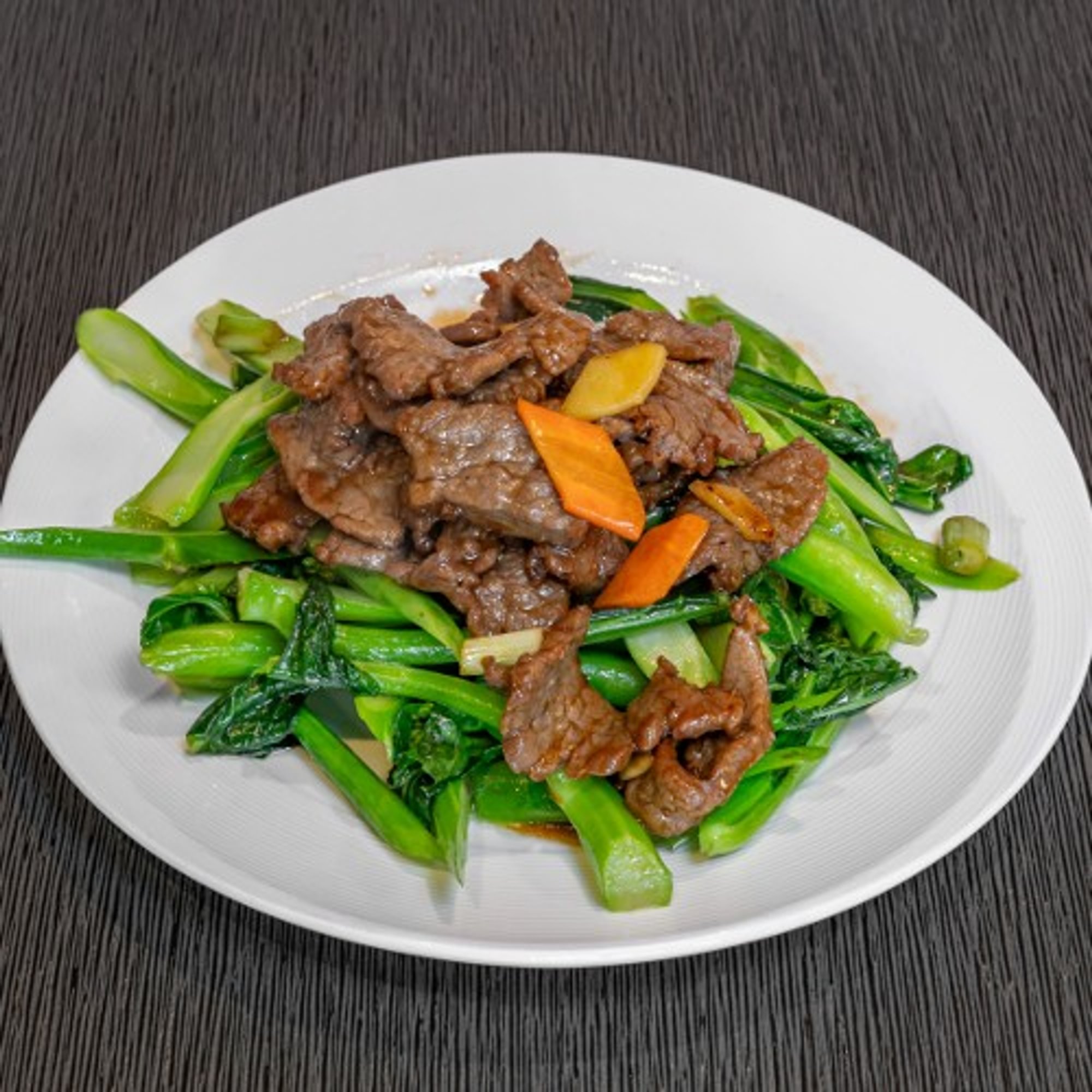 Sautéed Beef with Chinese Broccoli