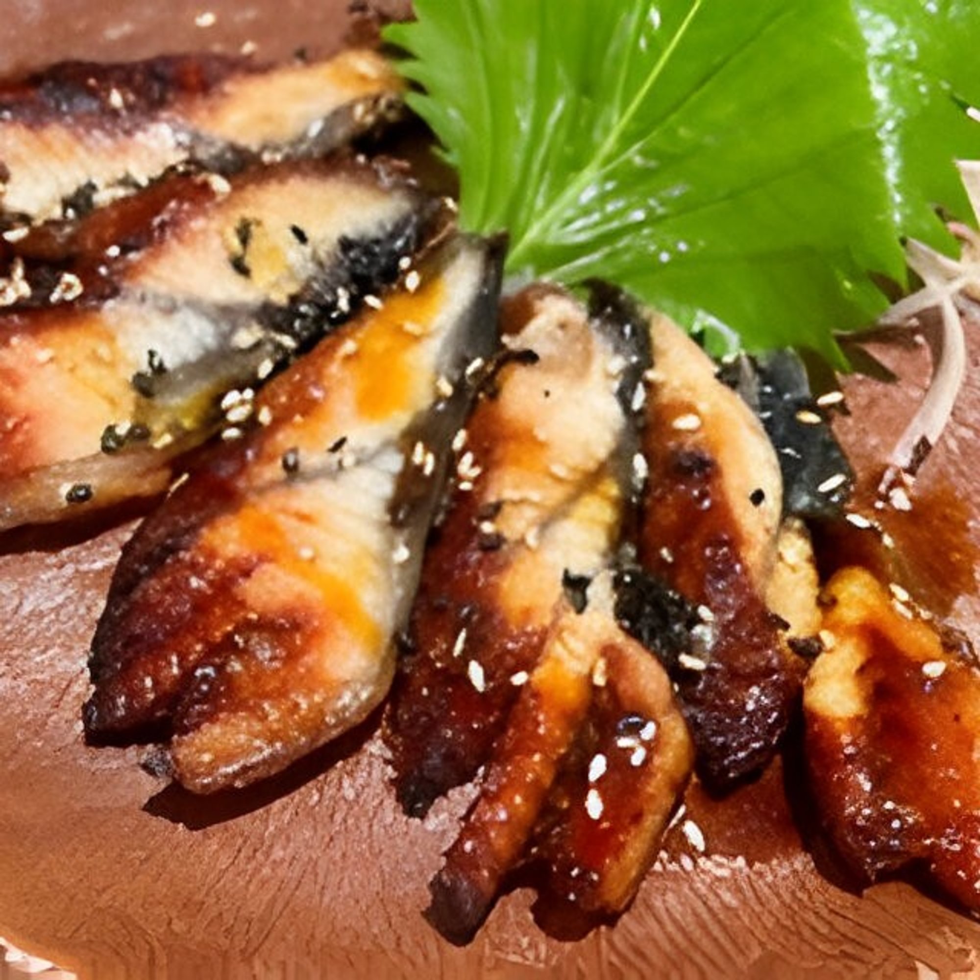 Freshwater Eel Sashimi