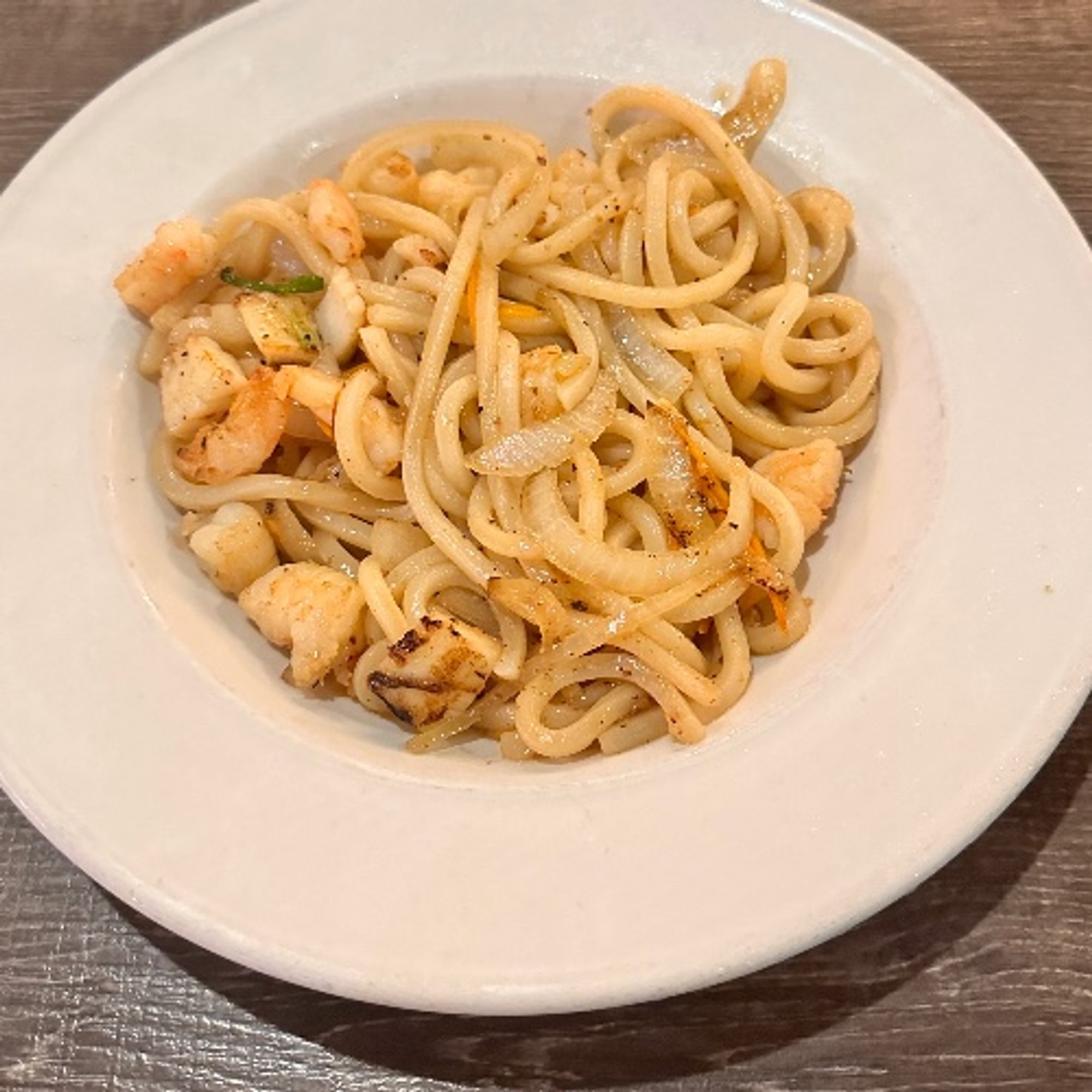 Seafood Yaki Udon Noodle