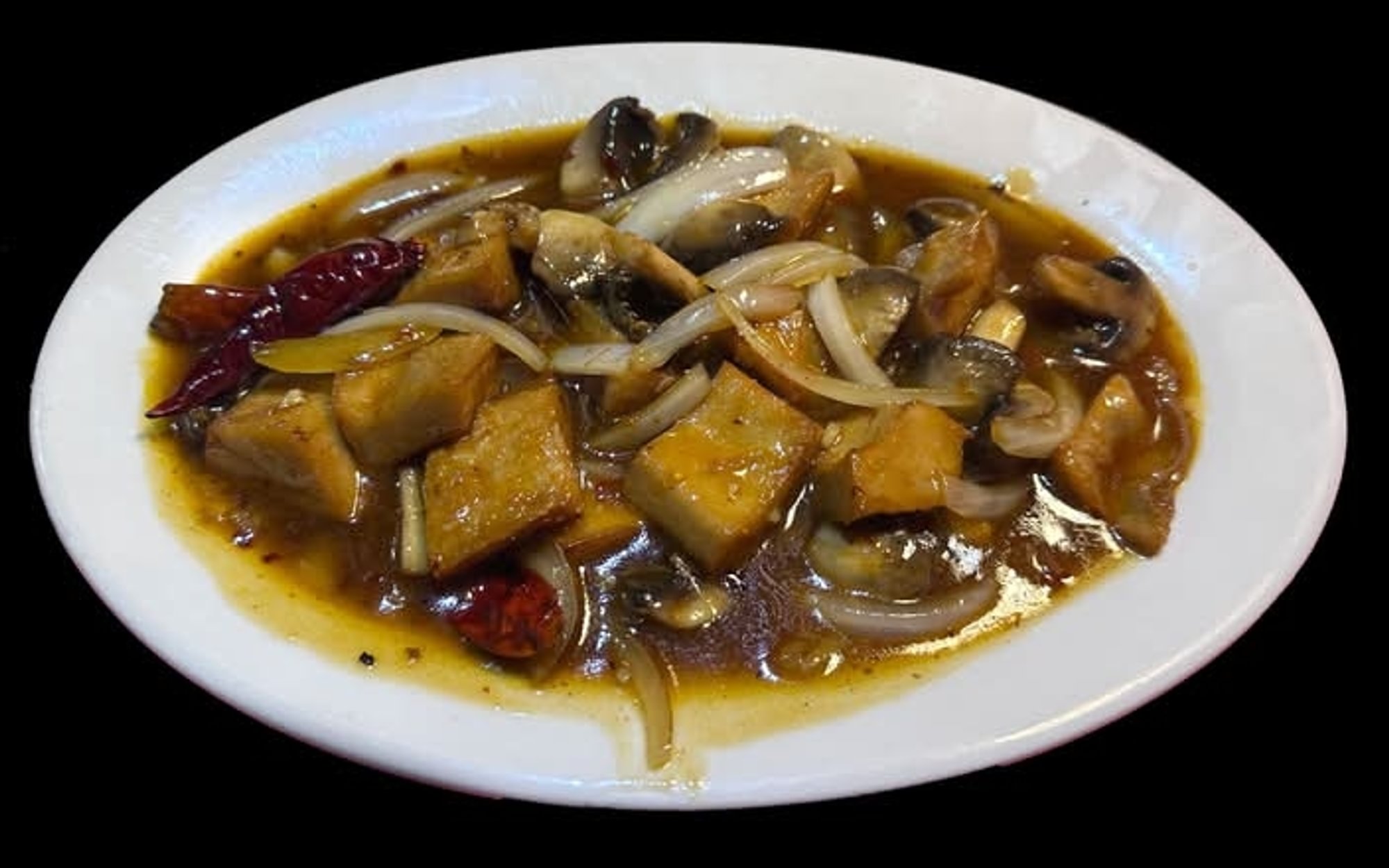Chicken Sate/Gà Satế Chay