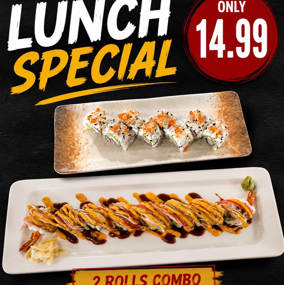 2 Sushi Rolls Combos