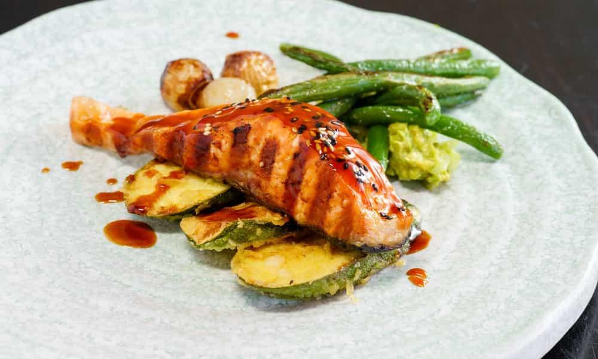 Sweet Soy Glazed Salmon