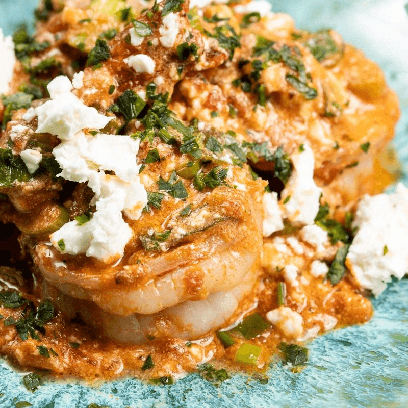Garides Saganaki