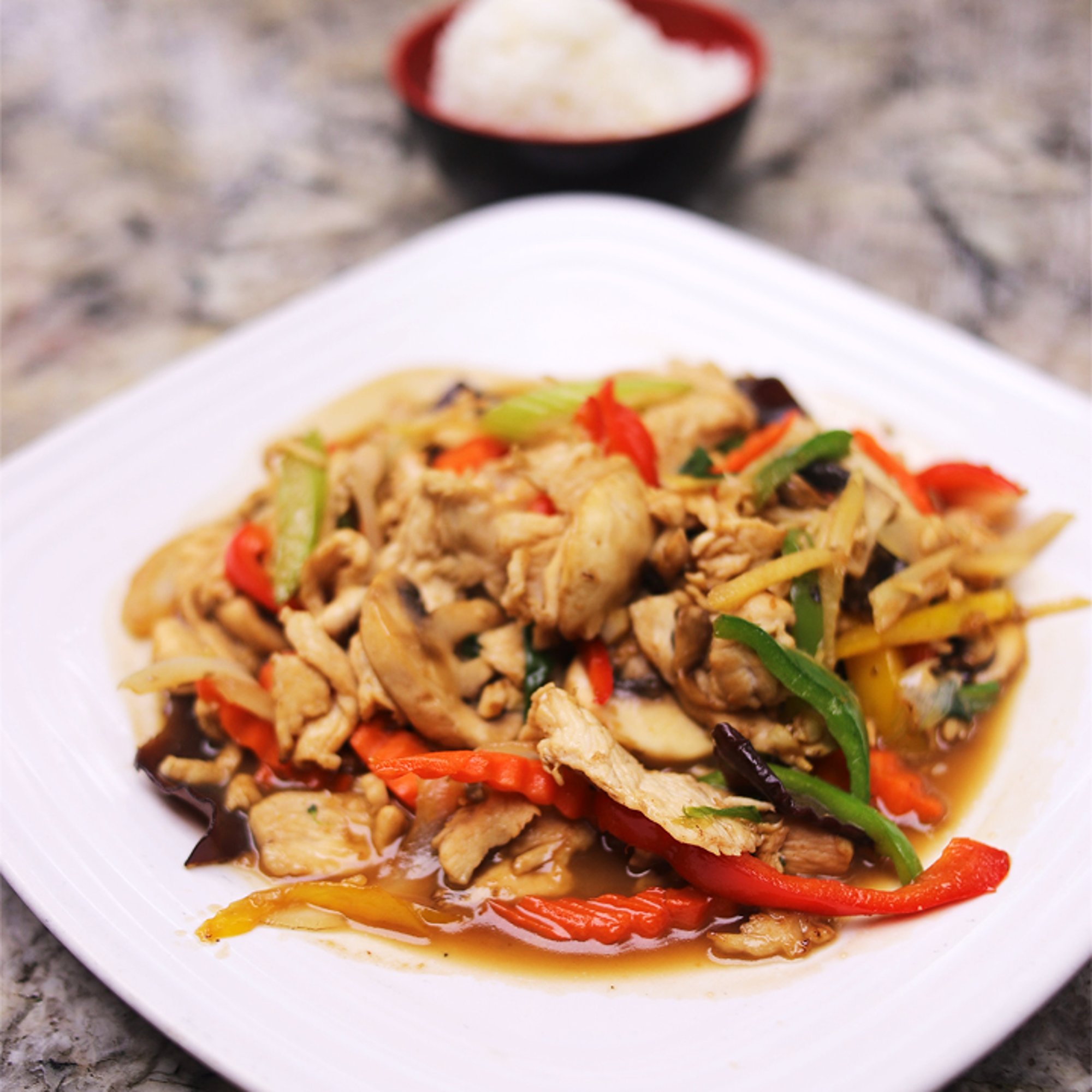 Spicy Ginger Mushroom