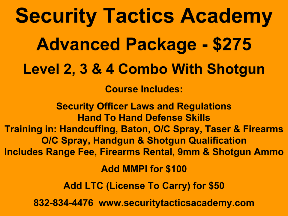 Security Tactics Academy Photo