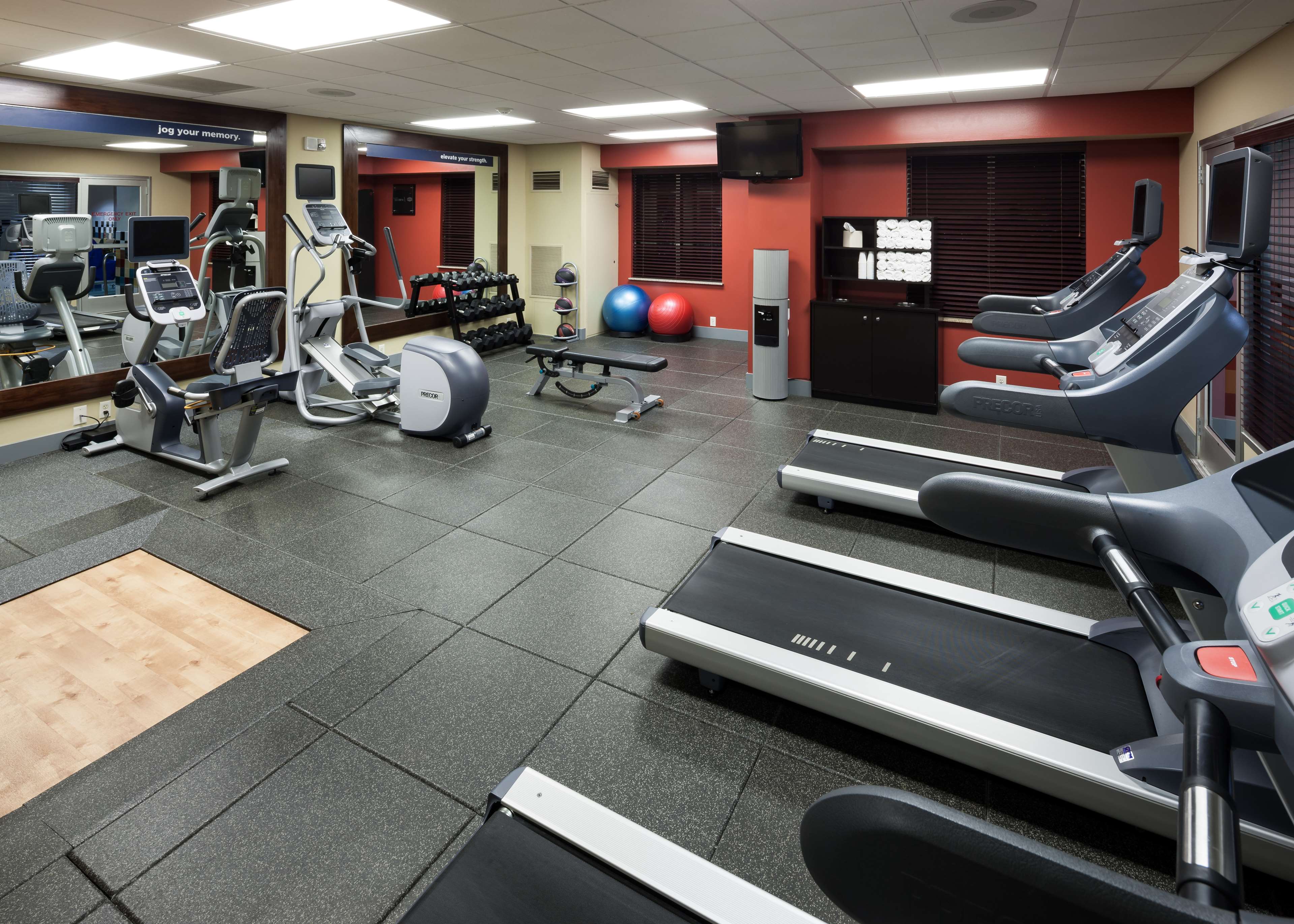 Health club  fitness center  gym