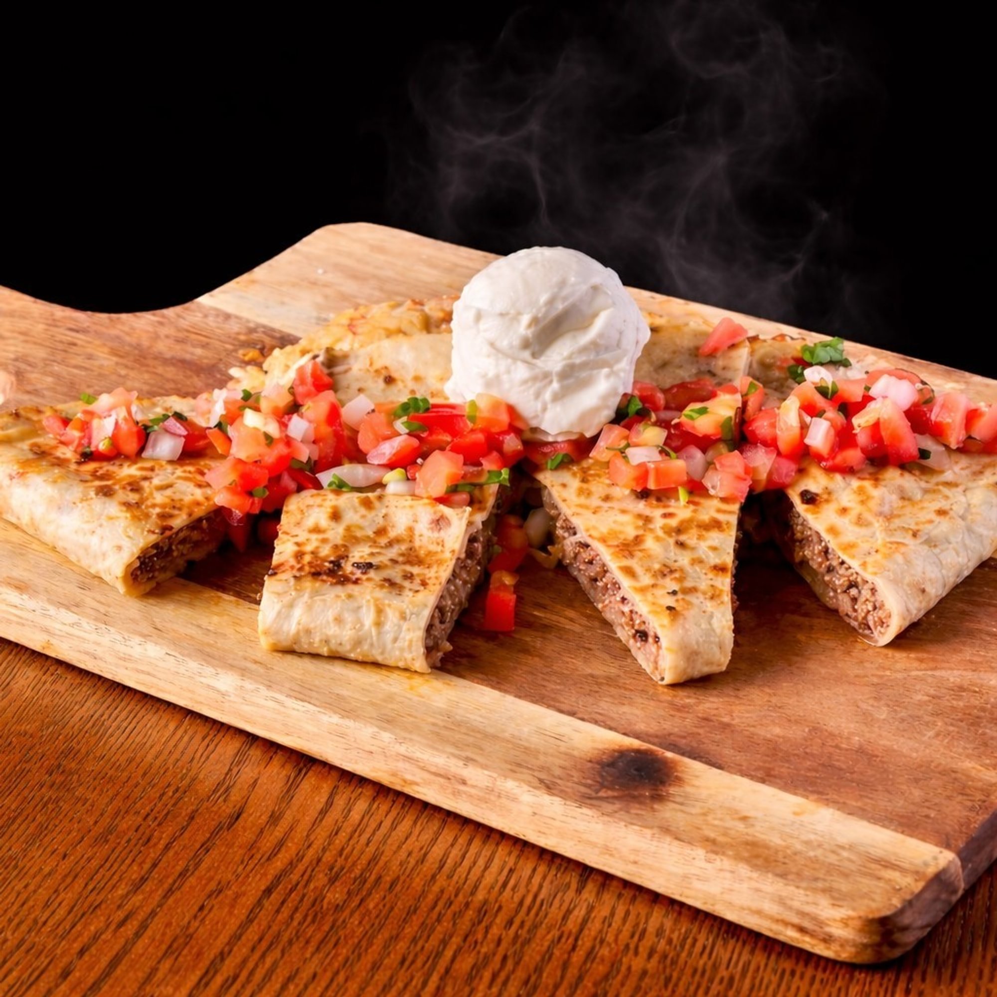 Ground Beef Quesadilla