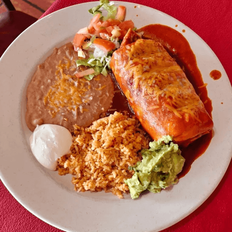 Chimichanga Plate