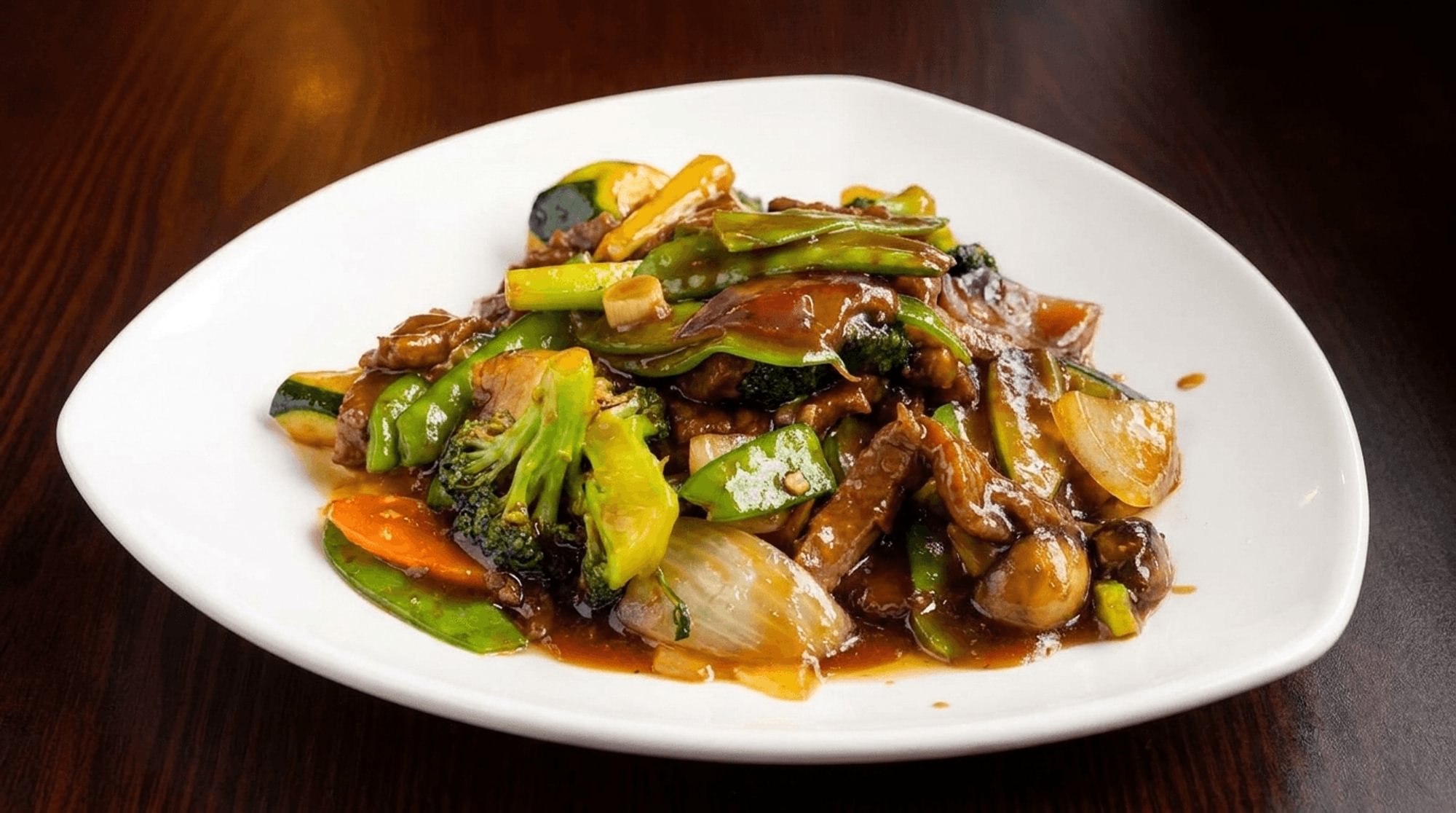 Beef with Garlic Sauce