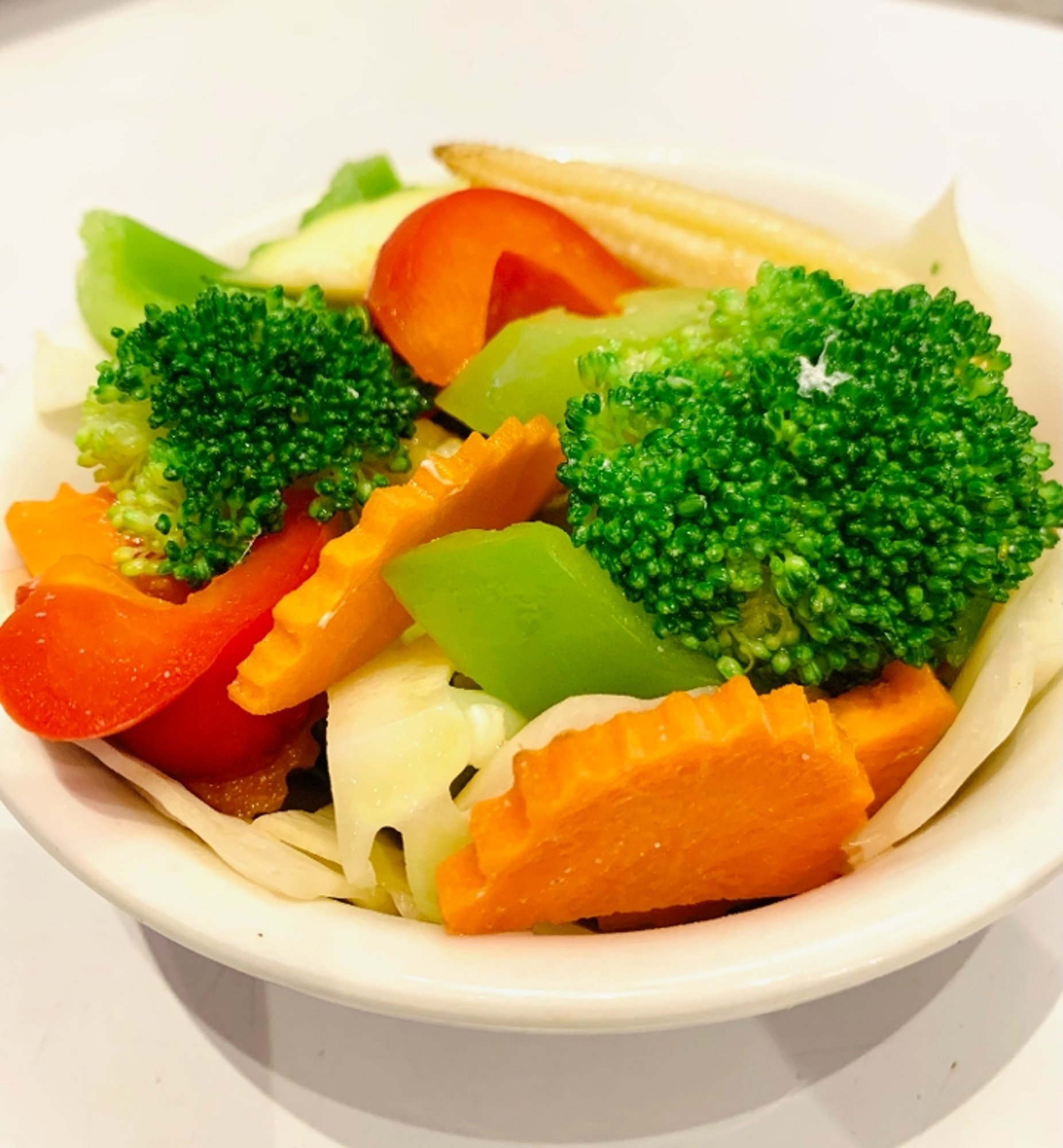 Steamed Mixed Vegetables
