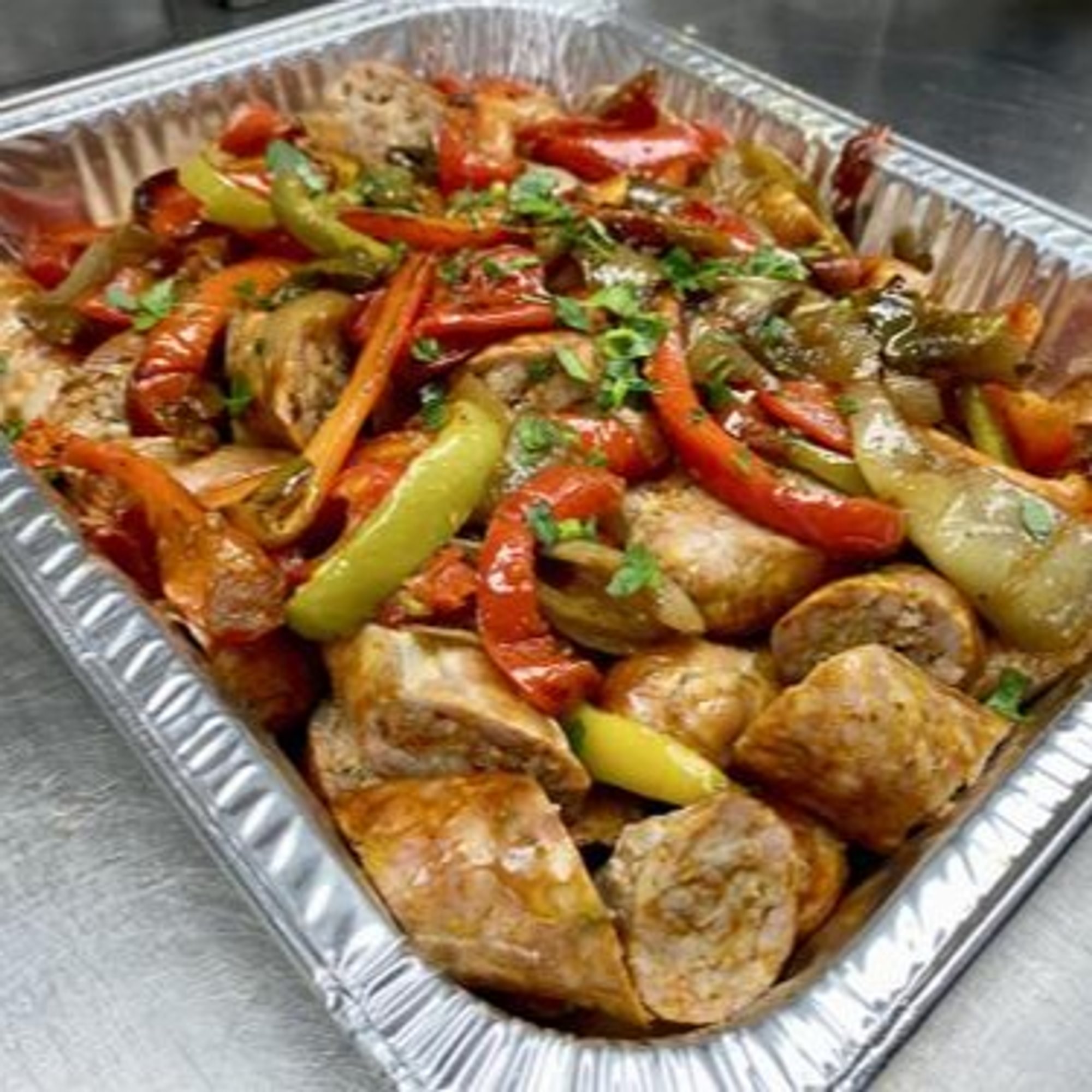 Sausage & Peppers (1/2 Tray or Full Tray)