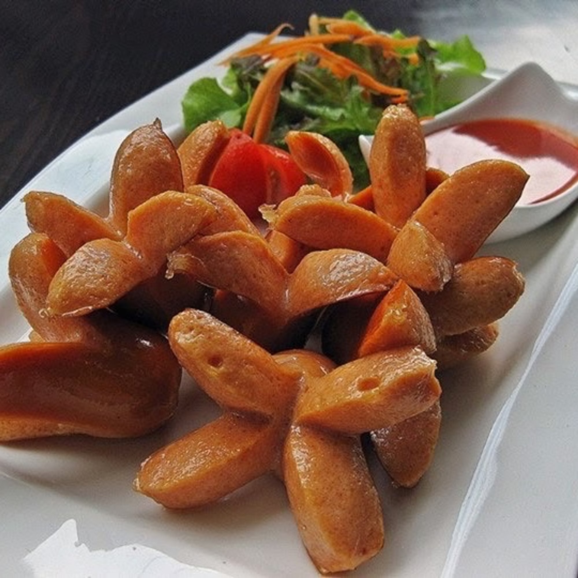 A15.Crispy sausage Flower