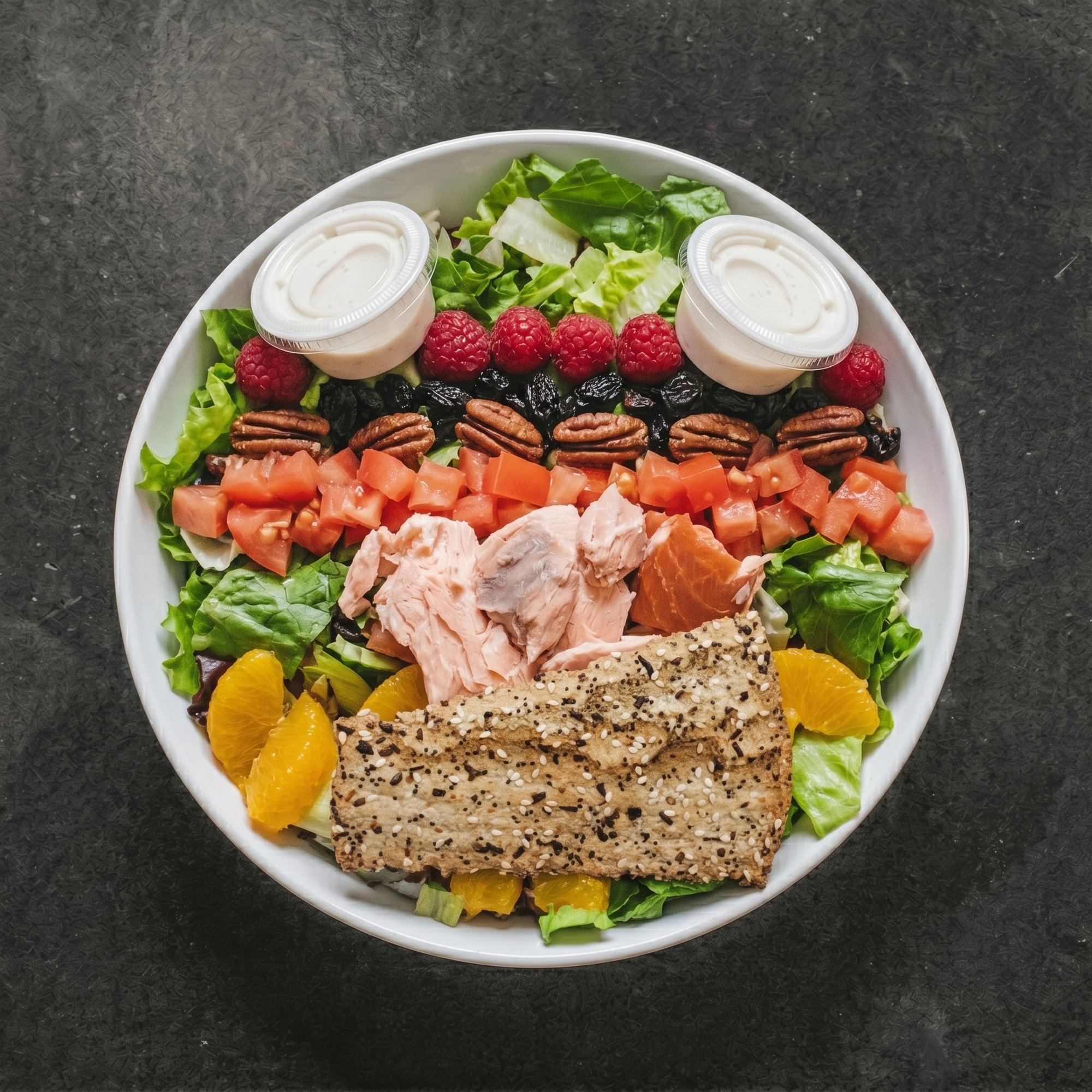 Honey-Smoked Salmon Salad