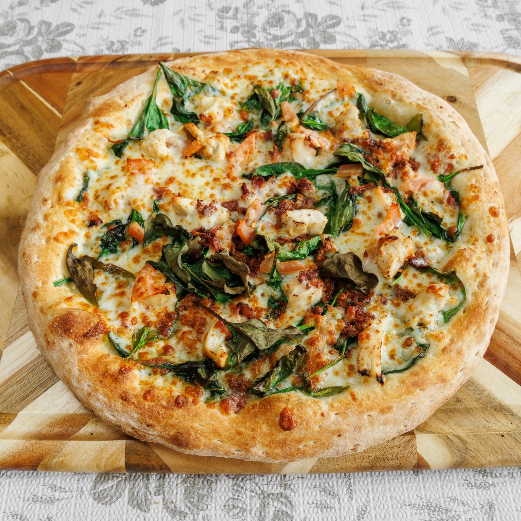 Spinach Pizza