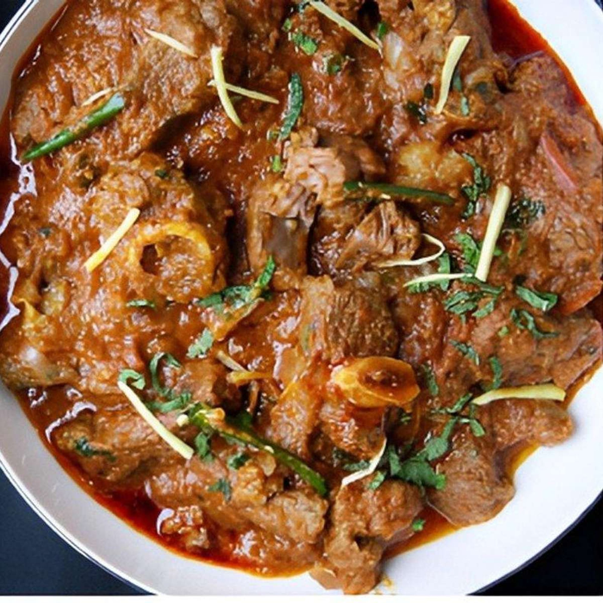 Goat Bhuna Mirch Wala