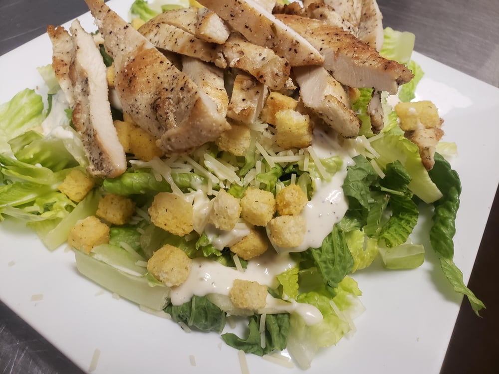 Charbroiled Chicken Caesar Salad