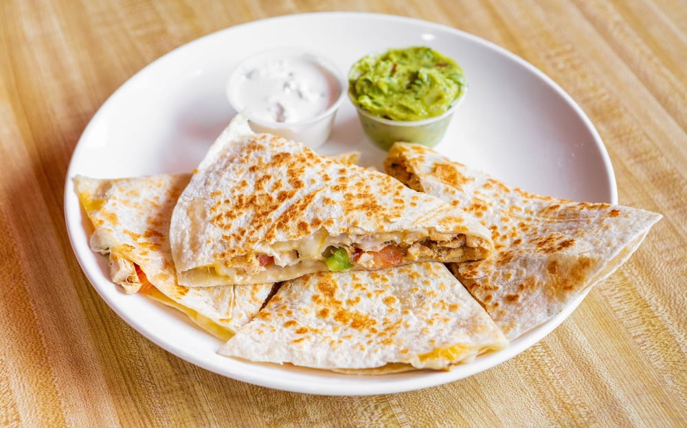 Grilled Chicken Quesadillas