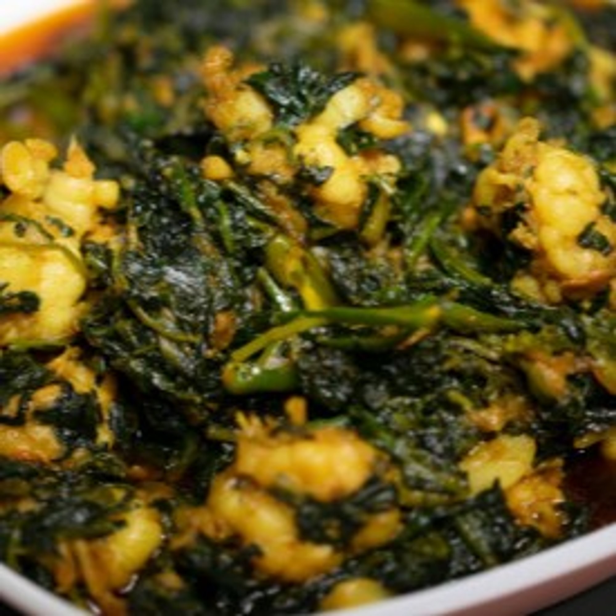 Shrimp Saag