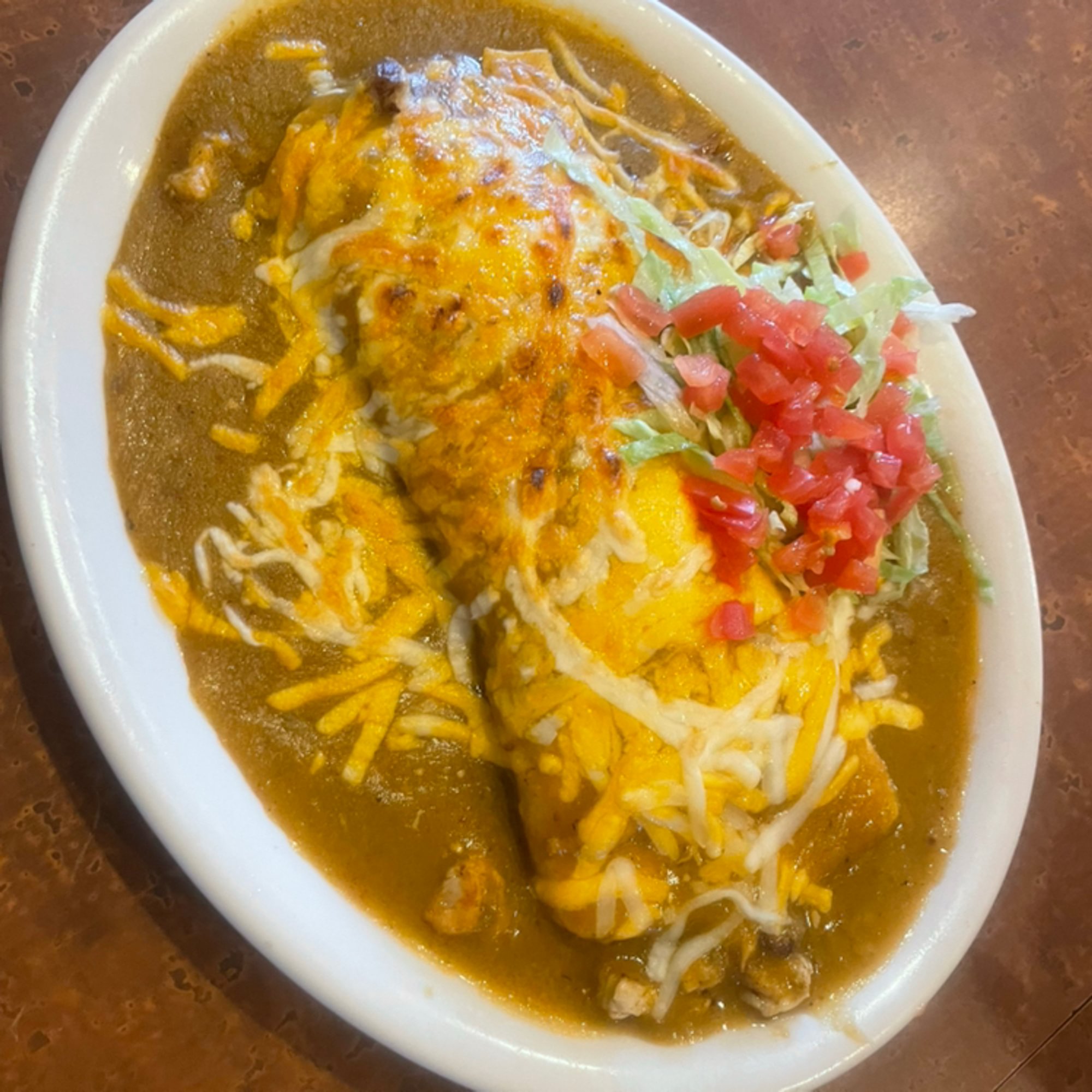 Burrito a la Mexicana.