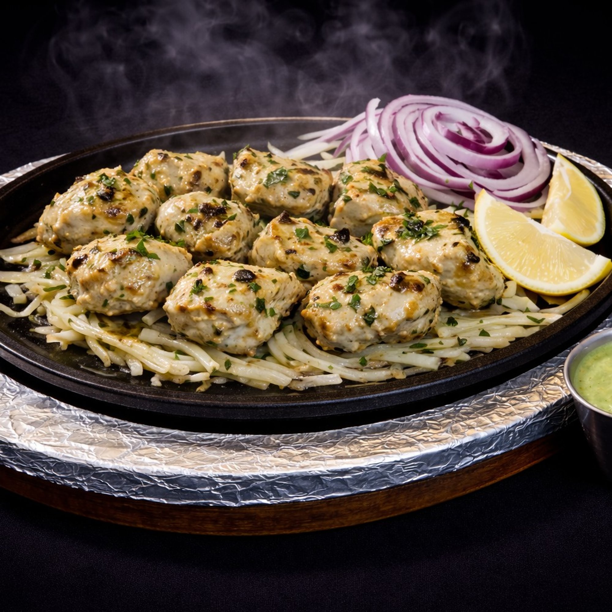 Malai Chicken Sizzlers