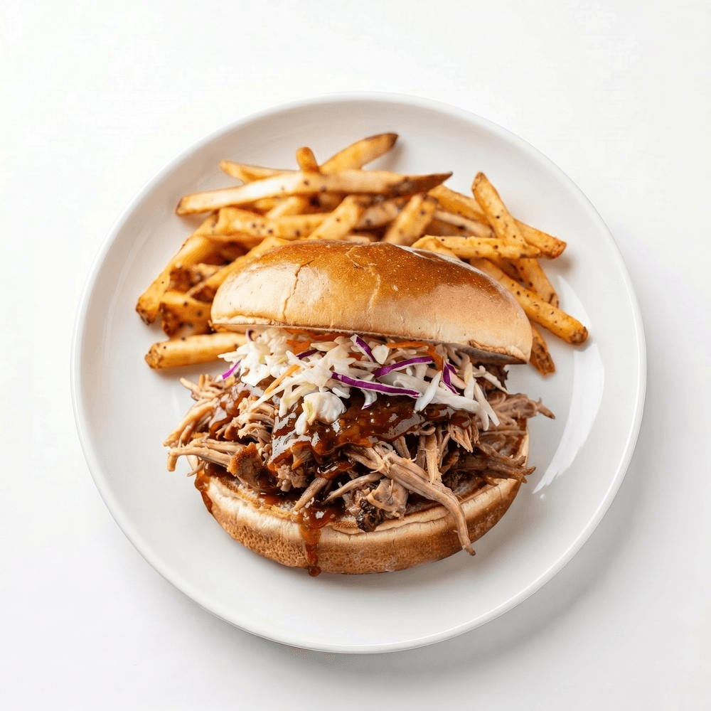 Coconut Pulled Pork Sandwich
