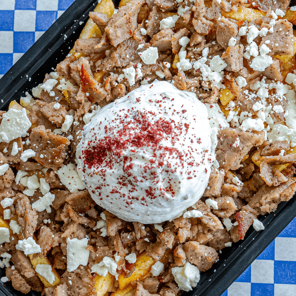 Gyro Cheese Fries