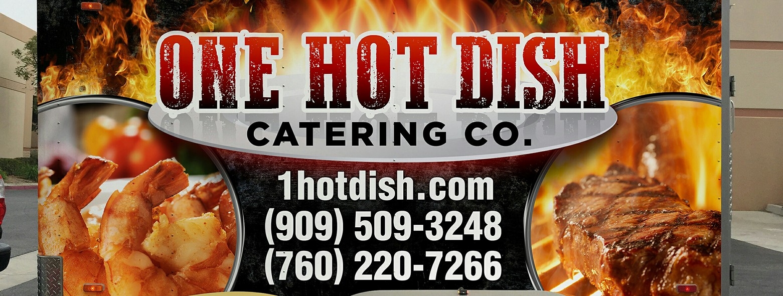 One Hot Dish Catering Co Logo