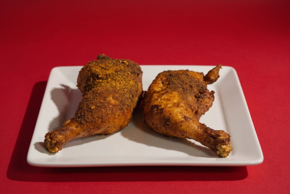 Smoked Fried Chicken Quarter