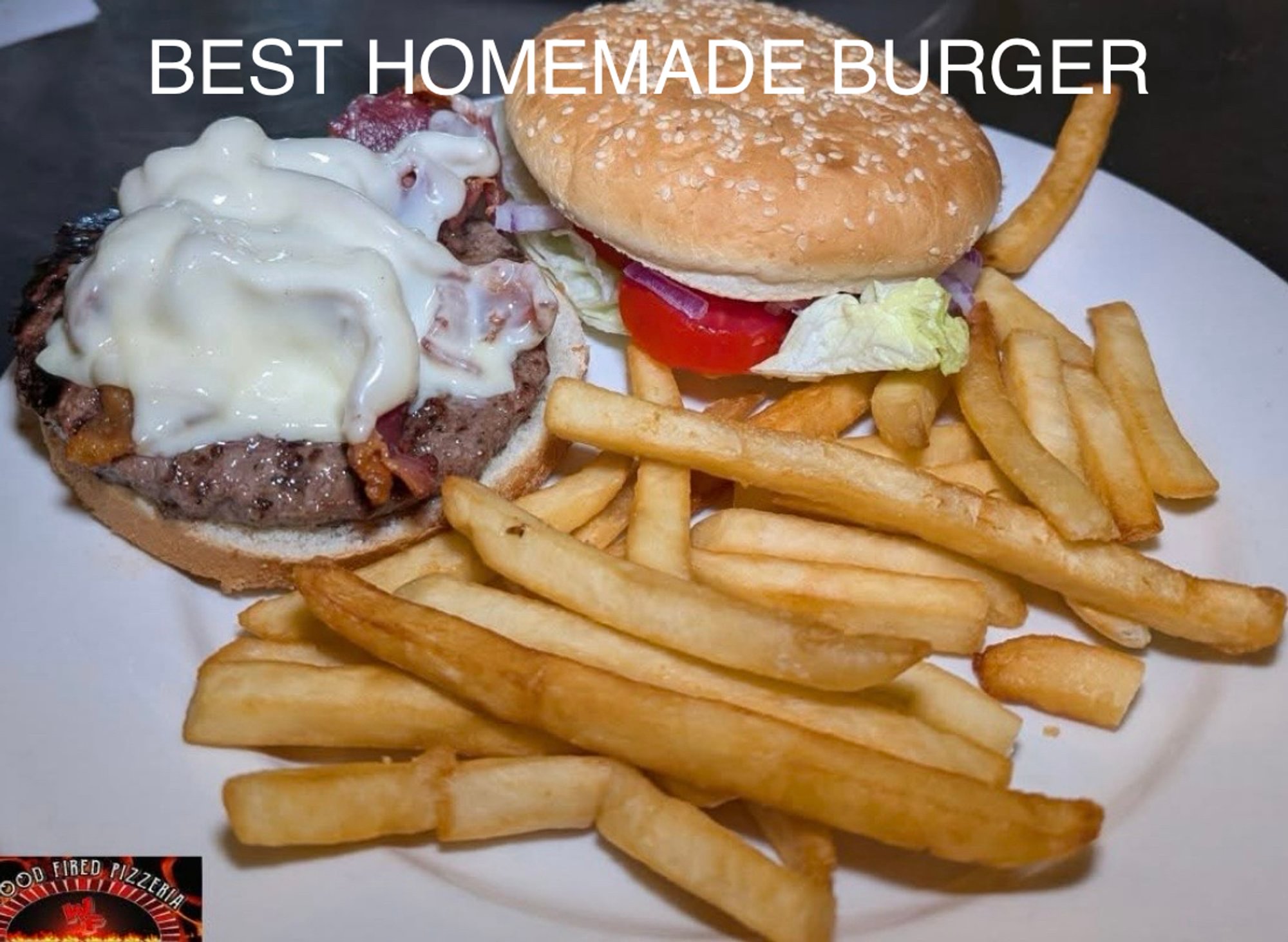 Cheeseburger, French Fries & Soda Lunch